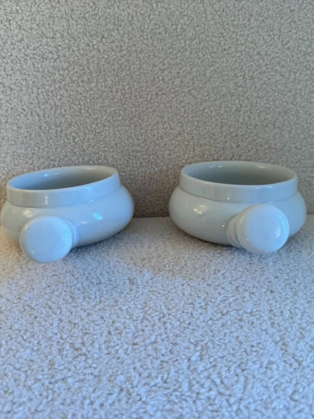Set of 2 Sur La Table French Onion Soup Bowls